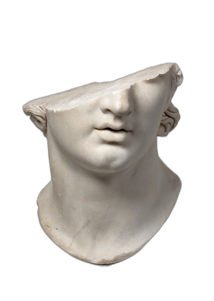 Classical marble bust